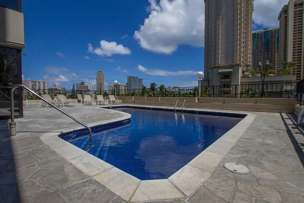 Modern Studio Across From Hilton Lagoon Beach Pw920 Honolulu Verenigde Staten